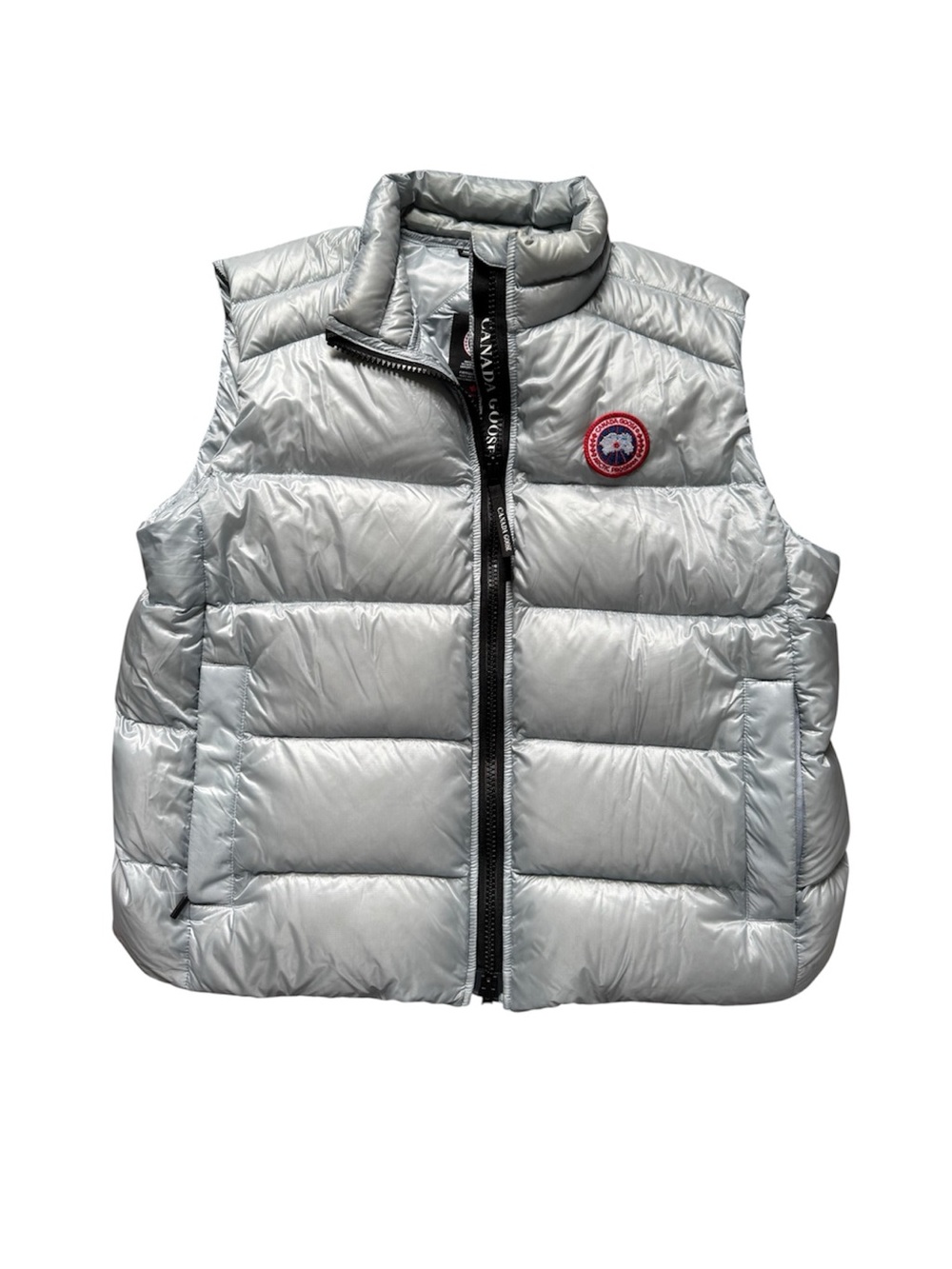 Canada Goose Silver Puffer Vest XL